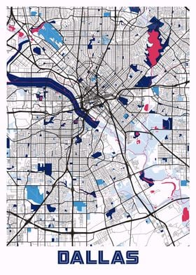 Dallas MilkTea Map