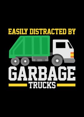 garbage trucks