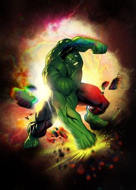 Displate Pictures, Hulk - Paintings Metal | Shop Prints, Posters Unique Online