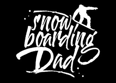 Snowboarding Dad