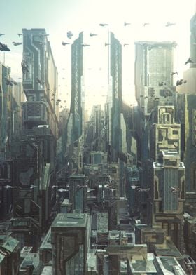Dystopian City