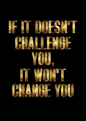 challenge and change