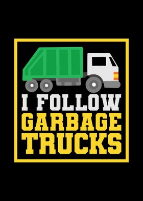 garbage trucks