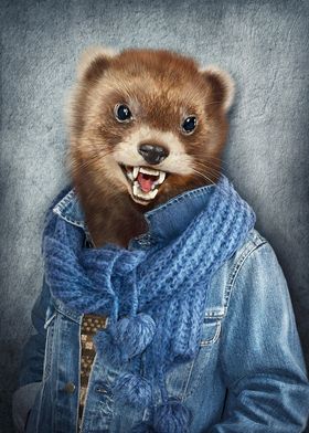 Animals in clothes 4
