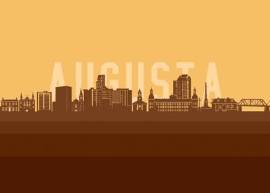 augusta skyline retro2