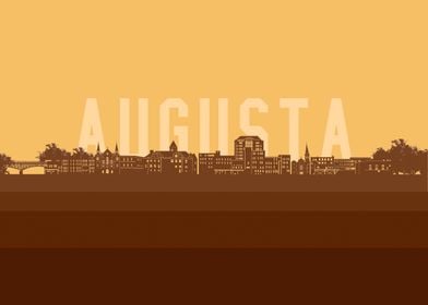 augusta me skyline retro2