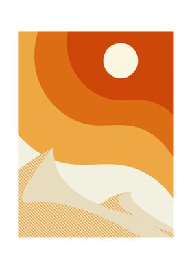 Abstract Minimalist Landsc