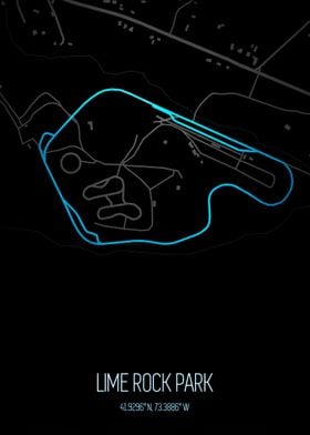 Lime Rock Park Map