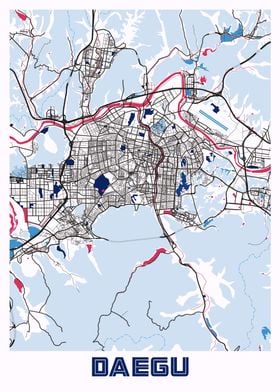 Daegu MilkTea Map