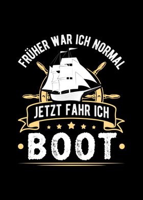 'Lustig Boot Segeln' Poster by HumbaHarry Geitner Displate