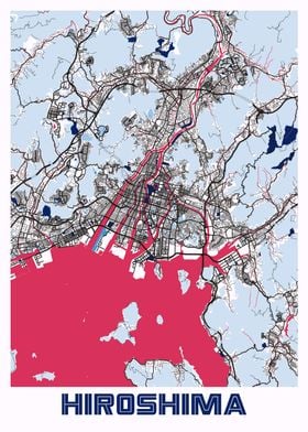 Hiroshima MilkTea Map