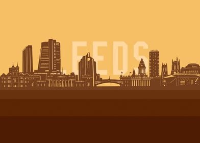 leeds skyline retro2