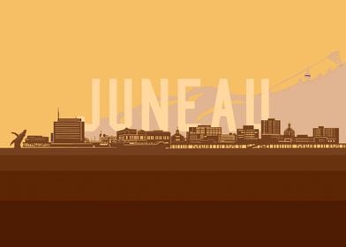 juneau skyline retro 2