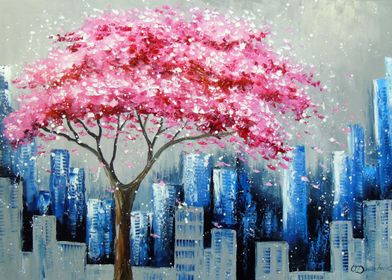 Cherry blossom in New York