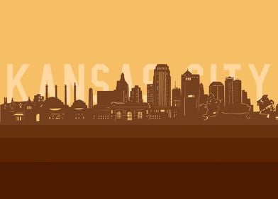 kansas city skyline retro2