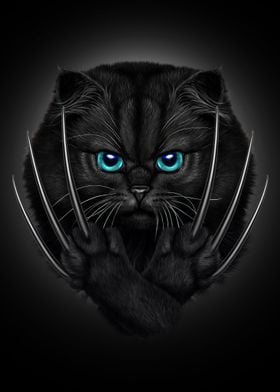 Warrior Black Cat