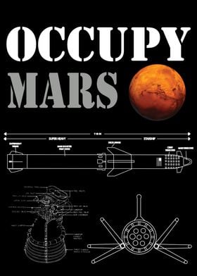 Occupy mars starship