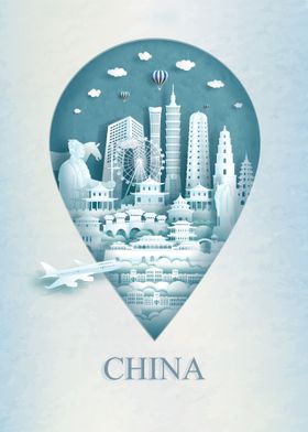China Travel Landmark