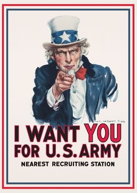 Uncle Sam classic poster