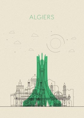 Algiers Skyline