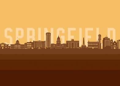 springfield skyline retro 