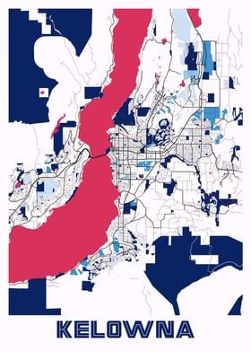 Kelowna MilkTea Map