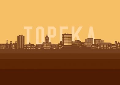 topeka skyline retro 2