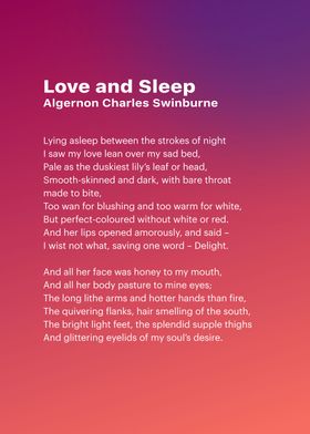 Love And Sleep