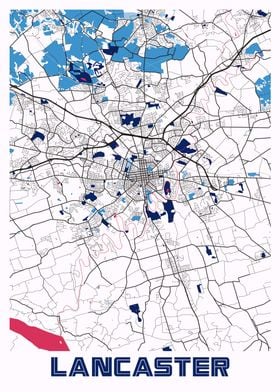 Lancaster MilkTea Map