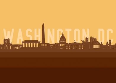 washington dc skyline 