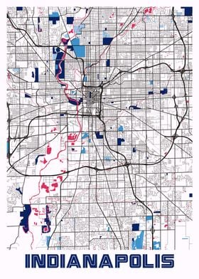 Indianapolis MilkTea Map