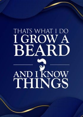 I Grow Beard