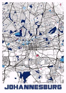 Johannesburg MilkTea Map