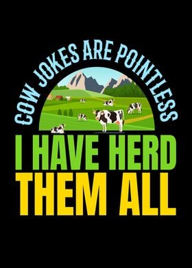 Cow Jokes Are Pointless