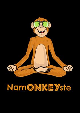 Yoga Wordplay Namonkeyste