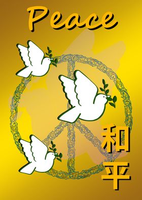 Peace Three doves