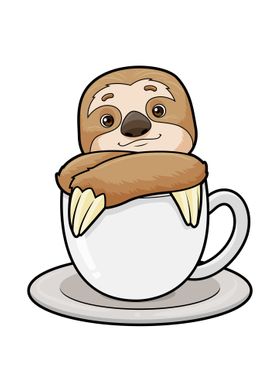 Sloth Cup of Coffee