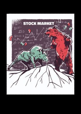 Stock Market Bull And Bear