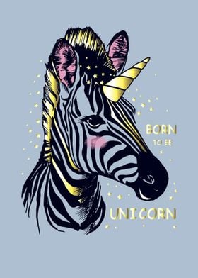 Zebra unicorn