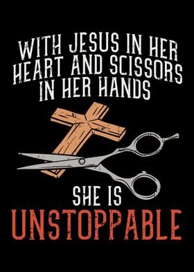 With Jesus In Her Heart