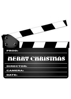 Christmas Clapperboard