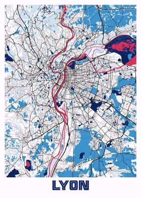 Lyon MilkTea Map