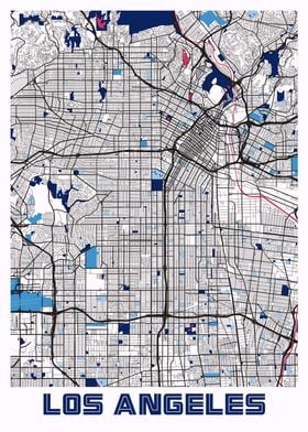 Los Angeles MilkTea Map