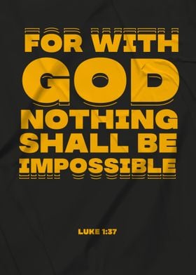 Luke 1 37