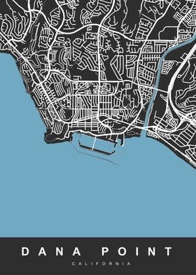 DANA POINT City Map USA