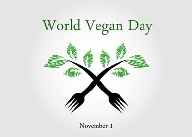 World vegan day November 1