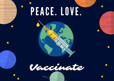 Peace Love Vaccinate