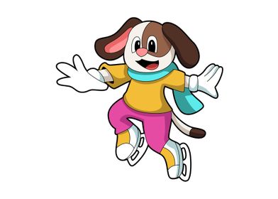 Dog Sports Ice skating 