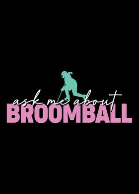 Broomball Stick Game Ball 