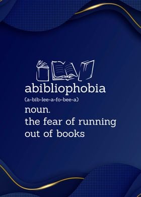 Abibliophobia